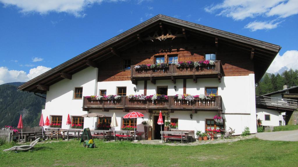 Berggasthof Steckholzer Sankt Jodok am Brenner Exterior foto